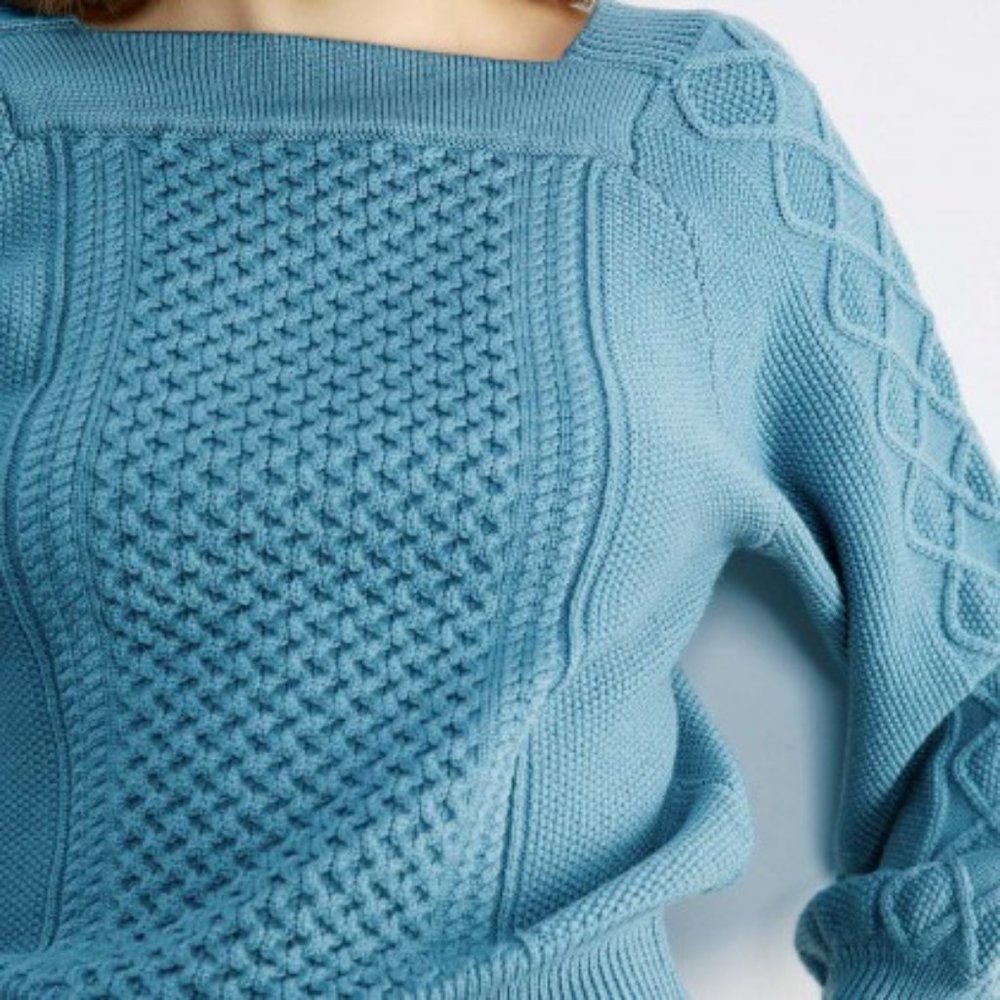 Loose knit sweater
